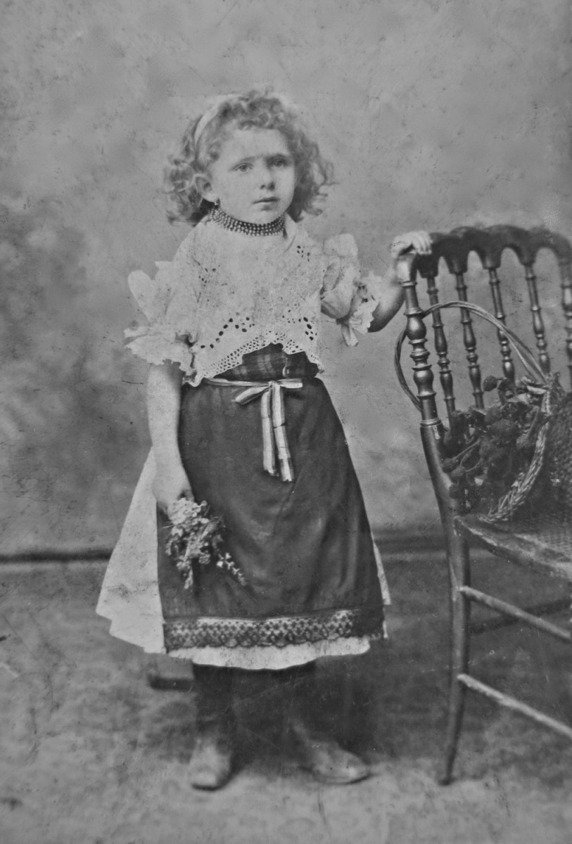 Irma Löwinger, around 1899